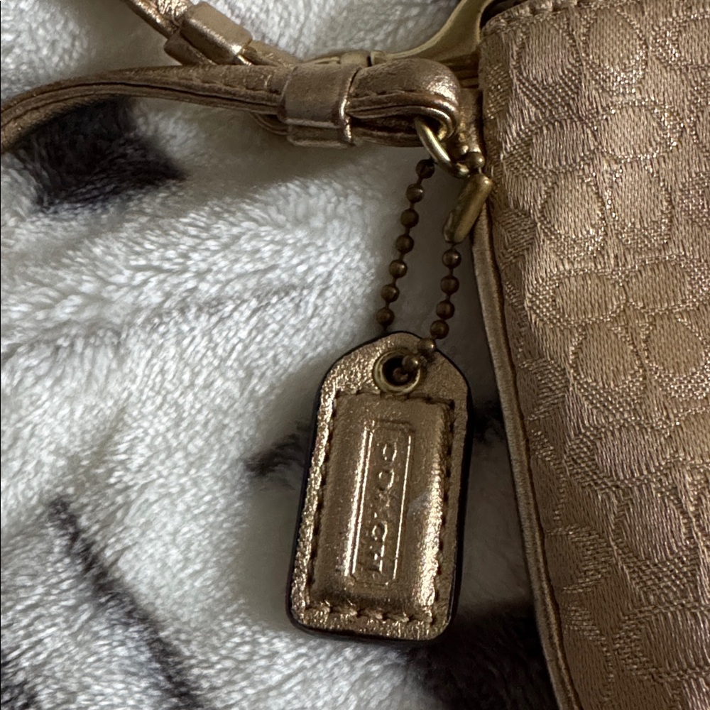 Coach Black and Gold Wristlets - Picture 7 of 9